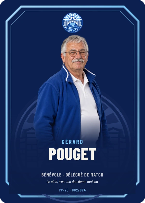 Carte d’exemple fictive, inspiration Prestige · Football