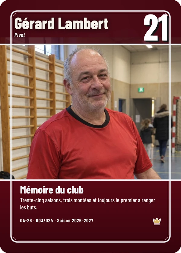 Carte Pleine image de Gérard Lambert, photo de téléphone, non détourée, Les Ours d'Arvennes (exemple fictif)