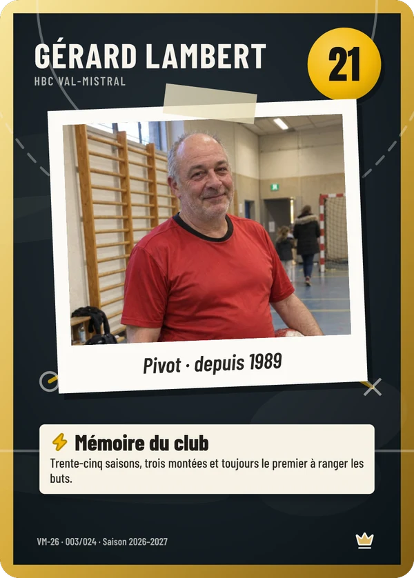 Carte Tableau tactique de Gérard Lambert, photo de téléphone, non détourée, HBC Val-Mistral (exemple fictif)